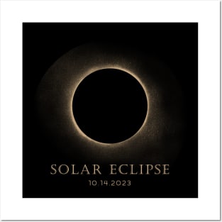 Solar Eclipse 10.14.2023 Posters and Art